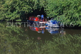 UK, Kent, TONBRIDGE, River Medway, and boats moored, UK13302JPL