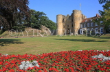 UK, Kent, TONBRIDGE, Tonbridge Castle, and grounds, UK13249JPL