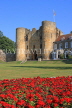 UK, Kent, TONBRIDGE, Tonbridge Castle, and grounds, UK13250JPL