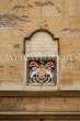 UK, Oxfordshire, OXFORD, Bodleian Library, buildings detail, coat of arms, UK13188JPL