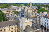 UK, Oxfordshire, OXFORD, High Street, aerial view, UK13072JPL
