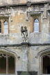 UK, Oxfordshire, OXFORD, Magdalen College, The Cloisters, stone sculptures, UK13028JPL
