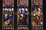 UK, Oxfordshire, OXFORD, St Mary The Virgin Church, stained glass window, UK12984JPL