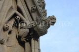 UK, Oxfordshire, OXFORD, St Mary The Virgin Church tower, stone gargoyle, UK12970JPL