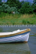 UK, Sussex, Arundel, River Arun and small boat, UK5525JPL