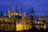 UK, Sussex, BRIGHTON, Royal Pavilion, night view, UK6707JPL
