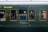UK, Sussex, Bluebell Railway, vintage 3rd class coach, UK5814JPL