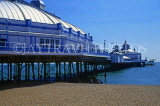 UK, Sussex, EASTBOURNE, Eastbourne Pier and beach, UK4404JPL