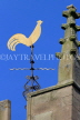 UK, Warwickshire, STRATFORD-UPON-AVON, Church Street, Guild Chapel, weathervane, UK25574JPL