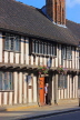 UK, Warwickshire, STRATFORD-UPON-AVON, Church Street Alms Houses, half timbered buildings, UK25543JPL
