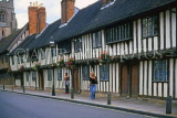 UK, Warwickshire, STRATFORD-UPON-AVON, Church Street Alms Houses, half timbered buildings, UK7146JPL