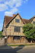 UK, Warwickshire, STRATFORD-UPON-AVON, Hall's Croft, home of Shakespeare's daughter Susanna, UK25366JPL