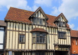UK, Warwickshire, STRATFORD-UPON-AVON, half timbered buildings, UK25612JPL