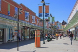UK, Wiltshire, SALISBURY, Old George Mall, row of shops, UK8157JPL