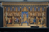 UK, Wiltshire, SALISBURY, Salisbury Cathedral, St Michael's Chapel altar, UK8231JPL