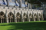 UK, Wiltshire, SALISBURY, Salisbury Cathedral, cloisters, UK8214JPL