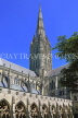 UK, Wiltshire, SALISBURY, Salisbury Cathedral, spire and cloisters, UK8247JPL