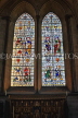 UK, Wiltshire, SALISBURY, Salisbury Cathedral, stained glass windows, UK8229JPL