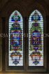 UK, Wiltshire, SALISBURY, Salisbury Cathedral, stained glass windows, UK8243JPL