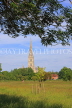 UK, Wiltshire, SALISBURY, Salisbury Cathedral, view from the Watermeadows, UK8333JPL