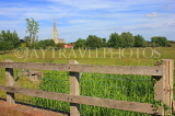 UK, Wiltshire, SALISBURY, Salisbury Cathedral, view from the Watermeadows, UK8334JPL