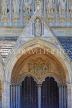 UK, Wiltshire, SALISBURY, Salisbury Cathedral, west front entrance, UK8252JPL