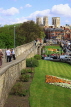 UK, Yorkshire, YORK, City Walls, York Minster in background, UK9859JPL