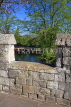 UK, Yorkshire, YORK, City Walls, view through to River Ouse, UK9871JPL