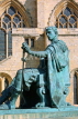 UK, Yorkshire, YORK, Constantine the Great statue, by York Minster, UK9789JPL