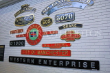UK, Yorkshire, YORK, National Railway Museum, rail company logos, UK3040JPL