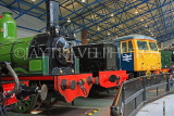UK, Yorkshire, YORK, National Railway Museum, steam and diesel engines, UK3020JPL