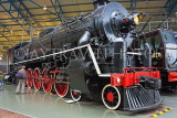 UK, Yorkshire, YORK, National Railway Museum, vintage steam locomotive, UK3030JPL