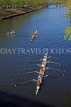 UK, Yorkshire, YORK, River Ouse, and people rowing, UK3287JPL