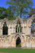 UK, Yorkshire, YORK, St Mary's Abbey ruins, UK2561JPL