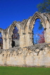 UK, Yorkshire, YORK, St Mary's Abbey ruins, UK2566JPL