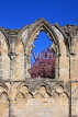 UK, Yorkshire, YORK, St Mary's Abbey ruins, UK9809JPL