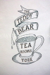 UK, Yorkshire, YORK, cafe and  tea room sign, UK9936JPL