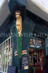 UK, Yorkshire, YORK, figurehead on a small shop front, UK3288JPL