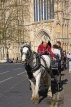 UK, Yorkshire, YORK, horse drawn carriage rides, by York Minster, UK3155JPL