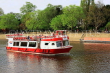 UK, Yorkshire, YORK, sightseeing boat and River Ouse, UK9839JPL