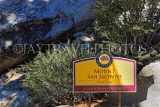 USA, California, Mt San Jacinto State Park sign, US4932JPL