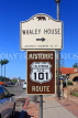 USA, California, SAN DIEGO, Whaley House & Museum, directions sign, US4920JPL