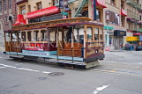USA, California, SAN FRANCISCO, cable car (street car) US4122JPL