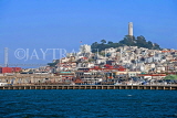 USA, California, SAN FRANCISCO, skyline, view from the bay area, US4104JPL