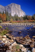 USA, California, Yosemite National Park, El Capitan peak and lake, US3875JPL