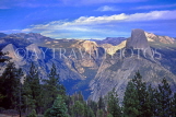 USA, California, Yosemite National Park, Yosemite Valley (from Glacier Point), US3907JPL