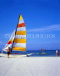 USA, Florida, Gulf Coast, Clearwater beach and sailboat, US3939JPL