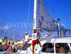 USA, Florida, Key West, preparing for yacht cruise, FLO301JPL