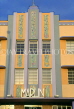 USA, Florida, MIAMI, Art Deco style Marlin Hotel facade, MIA703JPL