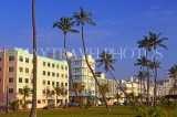 USA, Florida, MIAMI, Lumus Park and Art Deco buildings along Ocean Drive, MIA731JPL